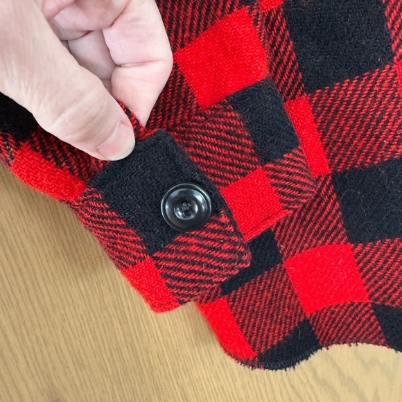 Vintage Northern Lights Wool Blend Button Down Unlined Shirt/Shacket / large - Picture 13 of 13